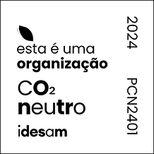 selo esta é uma organização CO₂ Neutro
